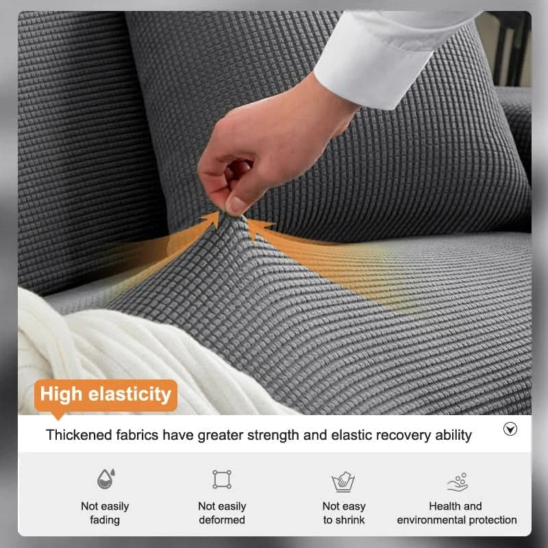 CushionWrap - Elastiske, skridsikre sofabetræk