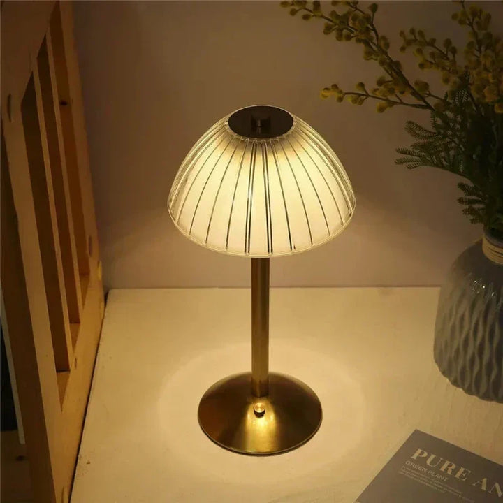 Trådlampe LED bordlampe med tre farvemodi og dæmpningsfunktion
