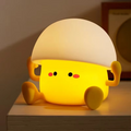 Charmerende Svampe & Æggeblomme LED Natlampe