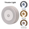 LUMORA Touch LED Nattelygte | USB Genopladelig | Magnetisk & Trinløs Dæmpning | Varm & Kold Lys