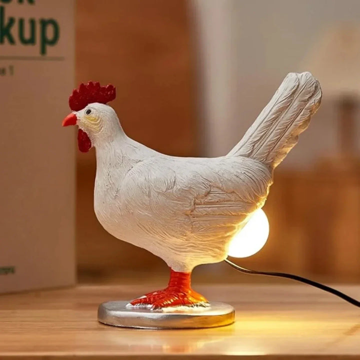 Landhus Kylling Bordlampe