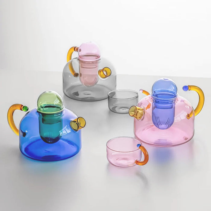 farverigt glas service