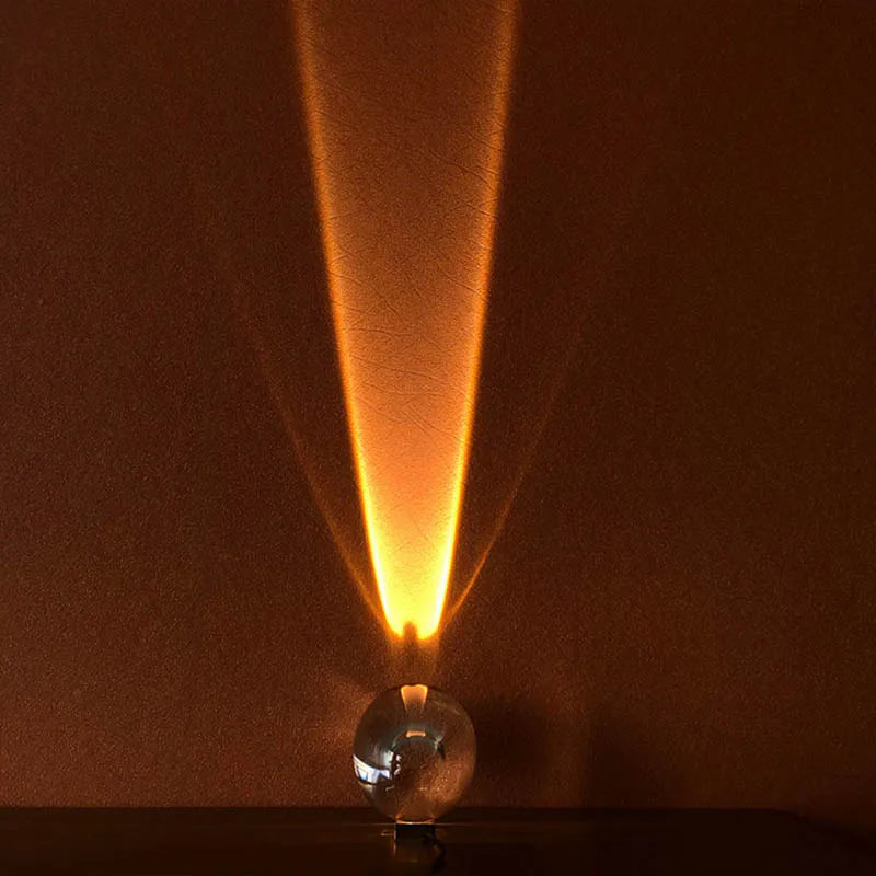 Krystal Sunset Sky Bordlampe