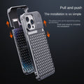 Metal Vent Premium Aluminiumlegering iPhone Cover