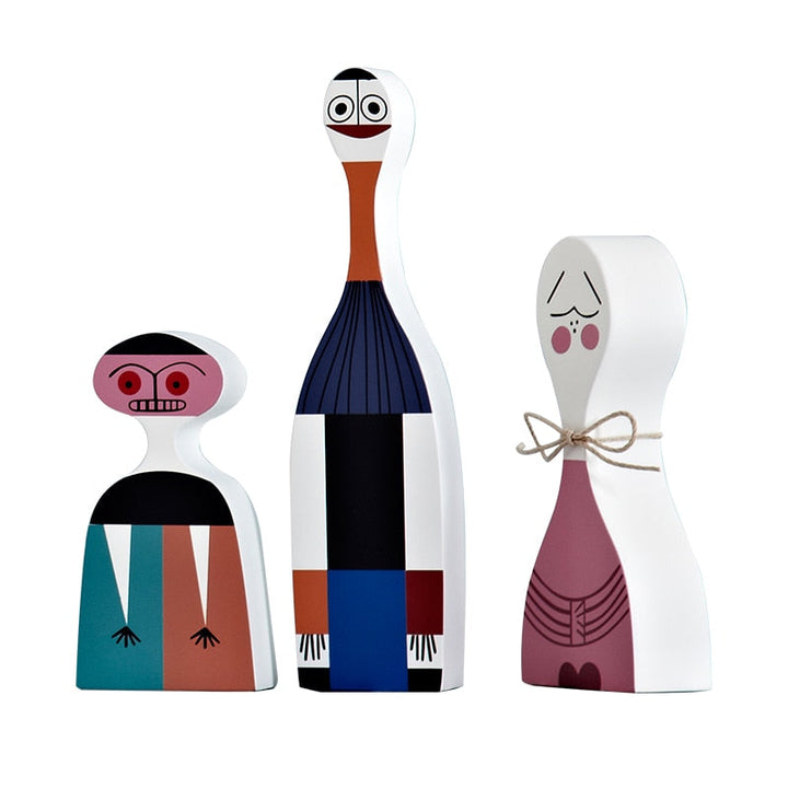 Håndlavede Træfigurer