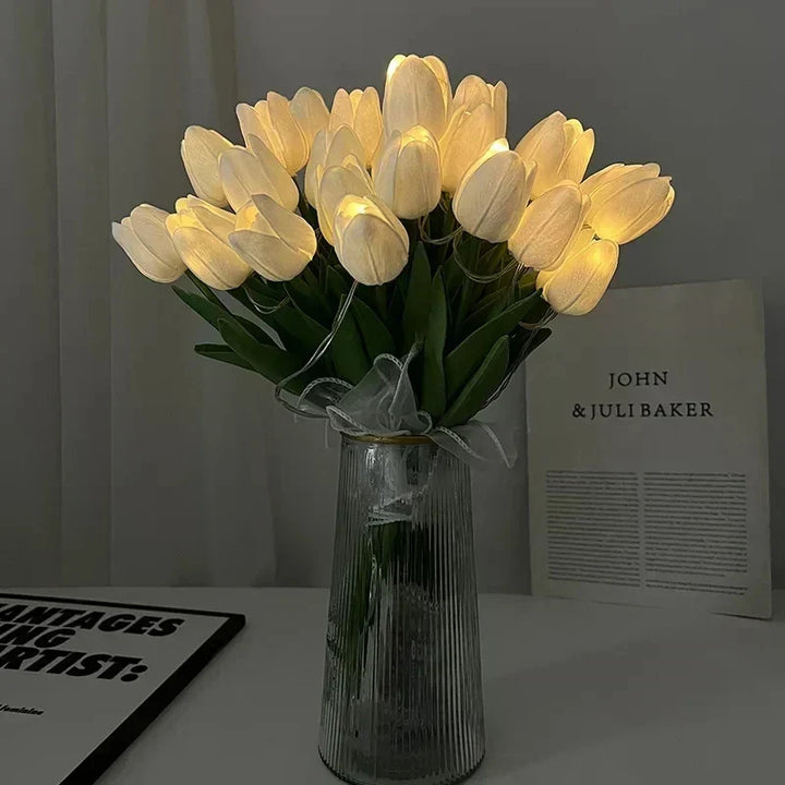 TulipGlow - Bærbar LED Tulipan Nattelygte