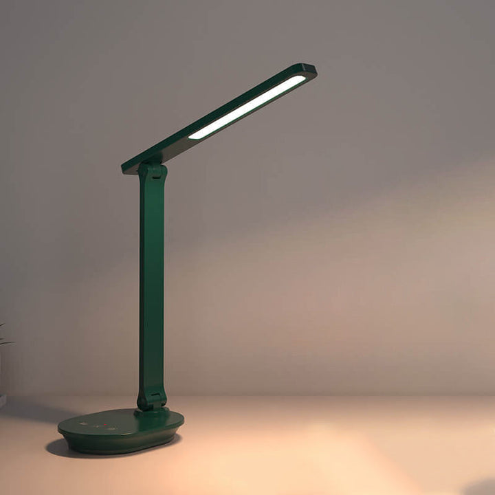 Moderne Dobbelt Foldbar Øjepleje Trådløs Opladelig LED Skrivebordslampe