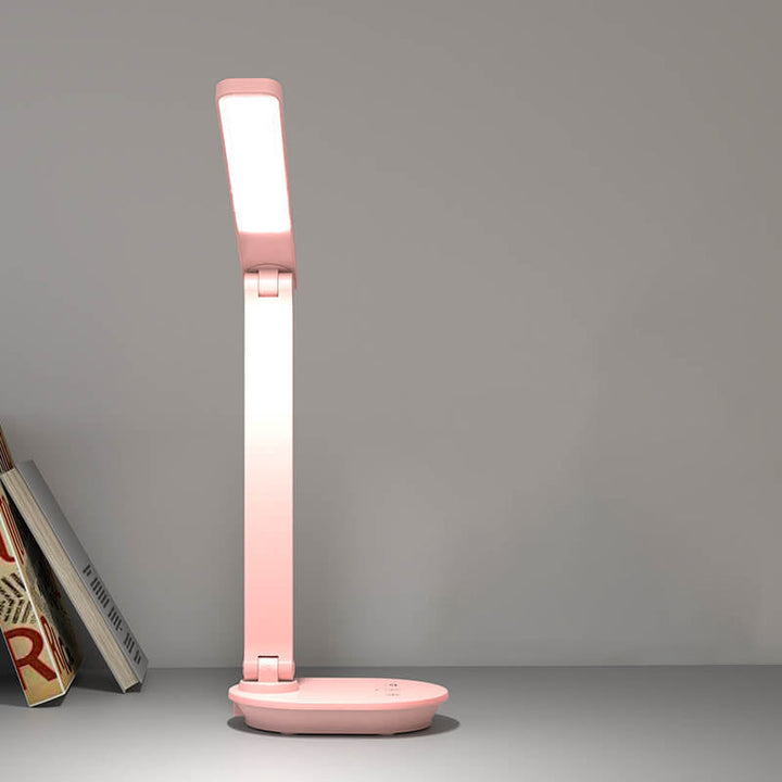 Moderne Dobbelt Foldbar Øjepleje Trådløs Opladelig LED Skrivebordslampe