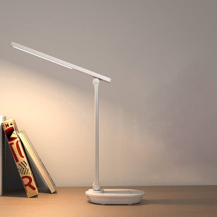 Moderne Dobbelt Foldbar Øjepleje Trådløs Opladelig LED Skrivebordslampe