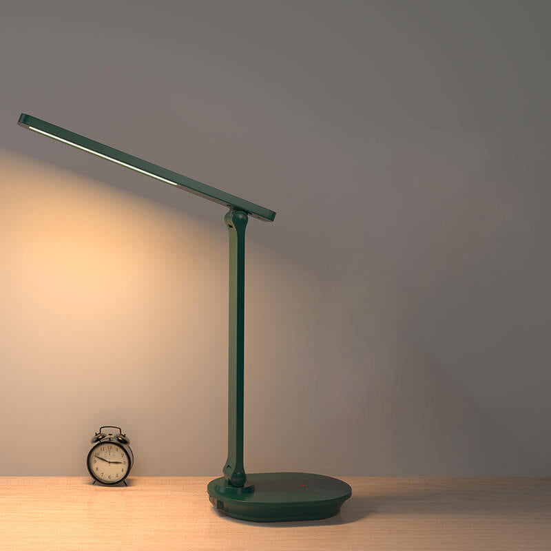 Moderne Dobbelt Foldbar Øjepleje Trådløs Opladelig LED Skrivebordslampe