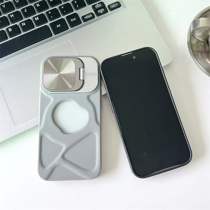 Magsafe Silikone Linse Flip iPhone Cover