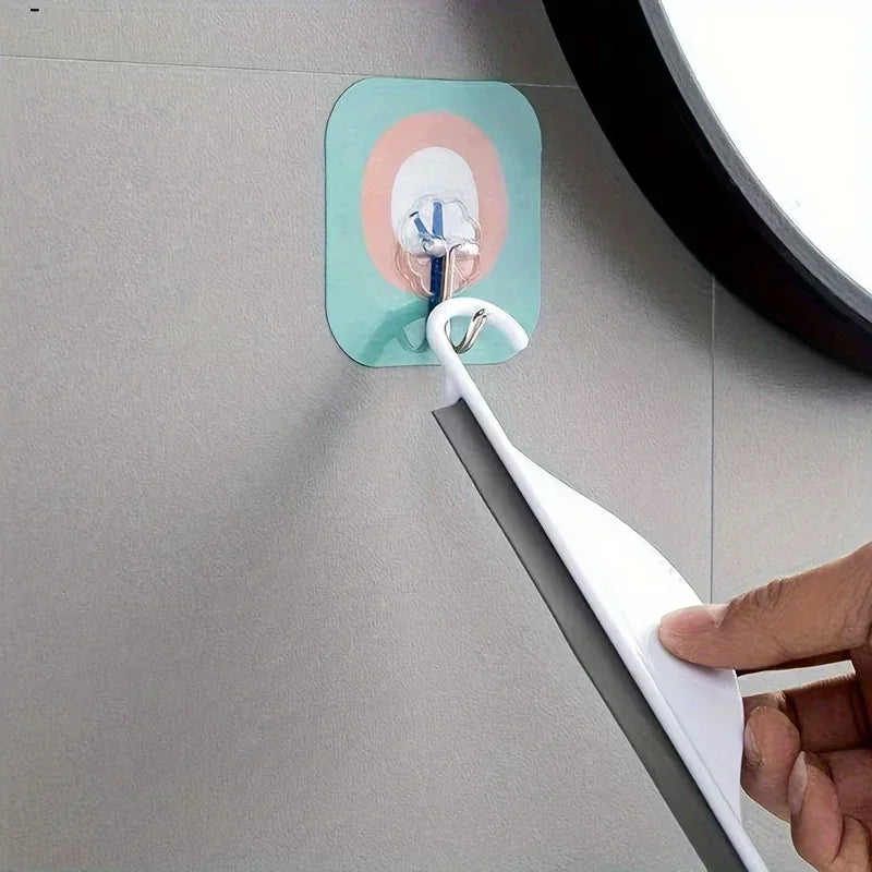 Glarex Mini Skraber | Kompakt &amp; Fleksibel | Silikonekant | Perfekt til Glas &amp; Spejle