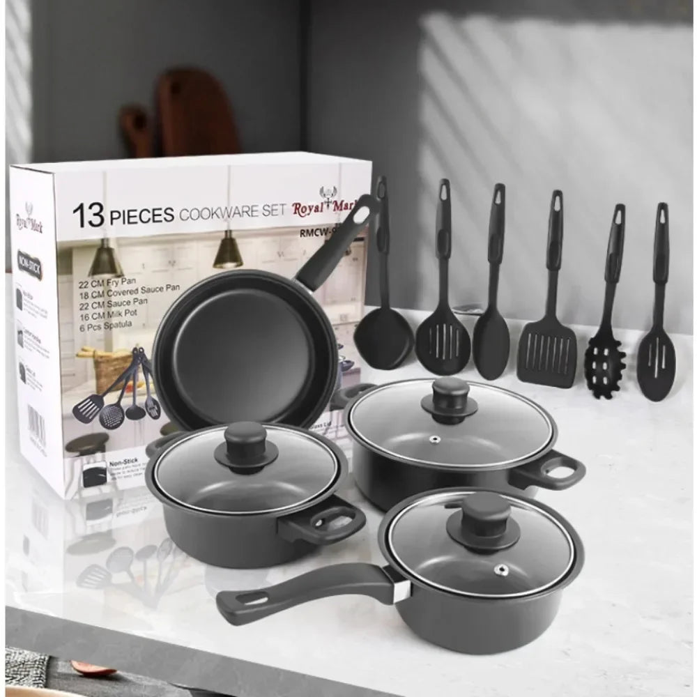 CulinaryEssentials | 13-delt sæt køkkenredskaber