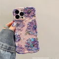 Blossom Glow Floral Pattern iPhone Cover