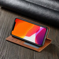 iPhone Cover: Magnetisk Lædertaske til Stilfuld Beskyttelse
