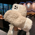 Fluffy Fur iPhone Cover Handske