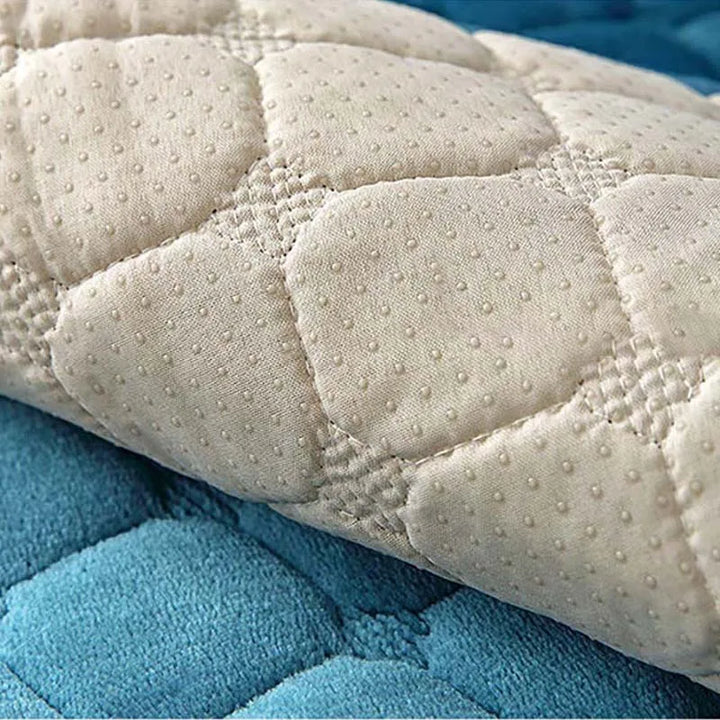 Hyggeligt Blødt Tykt Plys Non-Slip Sofa Cover |
