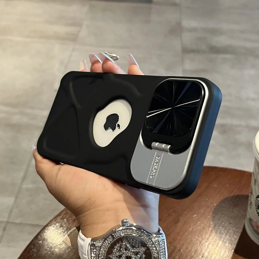 Magsafe Silikone Linse Flip iPhone Cover