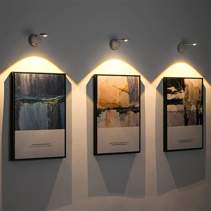 Væglampe – SmartGlow – genopladelig LED – bevægelsessensor