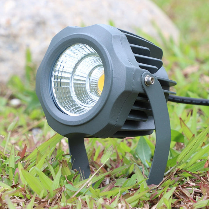 LED Flomlys COB Udendørs Vandtæt Spotlys Billboard Lys Have Lampe, farve: 20W 7 farver