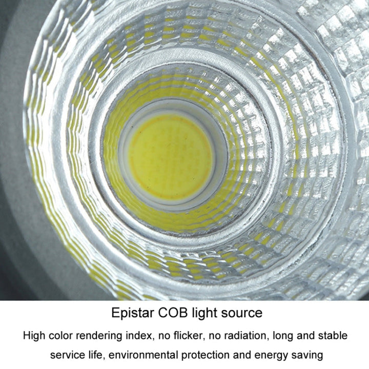 LED Flomlys COB Udendørs Vandtæt Spotlys Billboard Lys Have Lampe, farve: 20W 7 farver