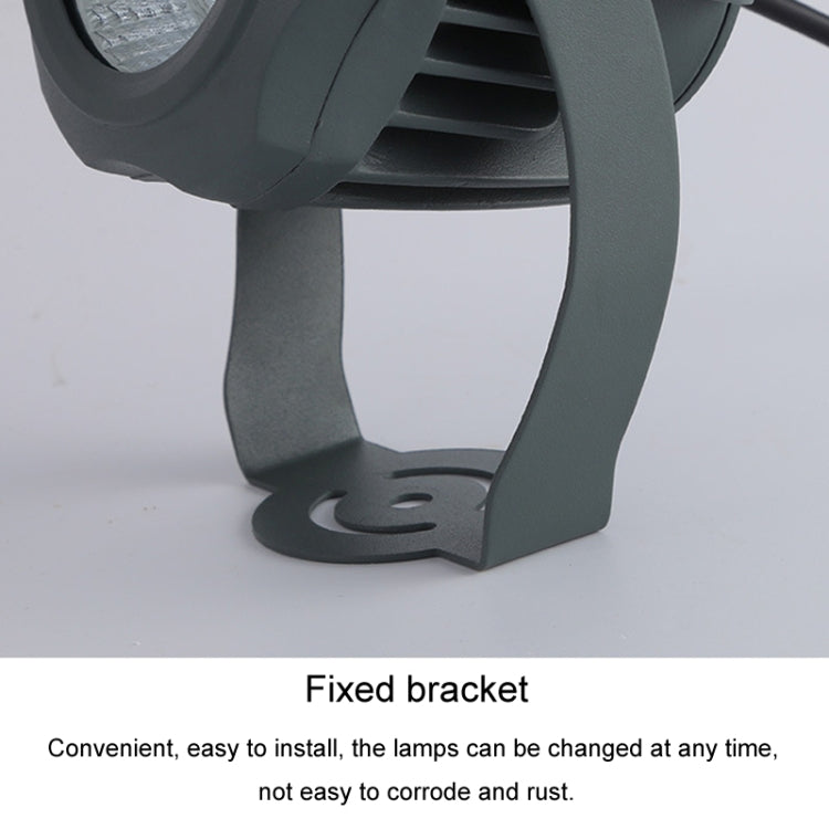 LED Flomlys COB Udendørs Vandtæt Spotlys Billboard Lys Have Lampe, farve: 20W 7 farver