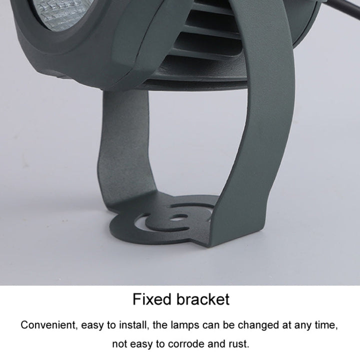 LED Flomlys COB Udendørs Vandtæt Spotlys Billboard Lys Have Lampe, farve: 20W 7 farver