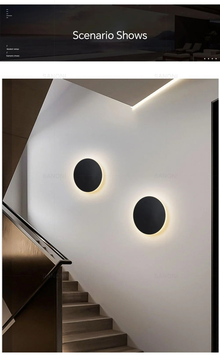LightRing | Minimalistisk LED Væglampe
