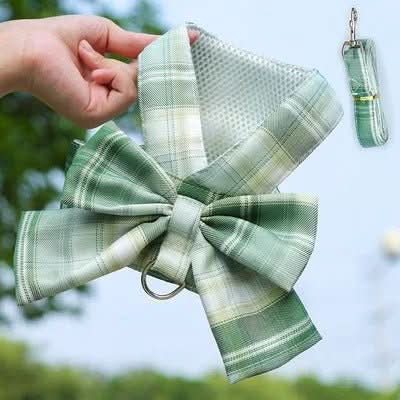 AURÉLIEN HARNESS – Justerbart hundesele med sløjfe til stilfulde gåture