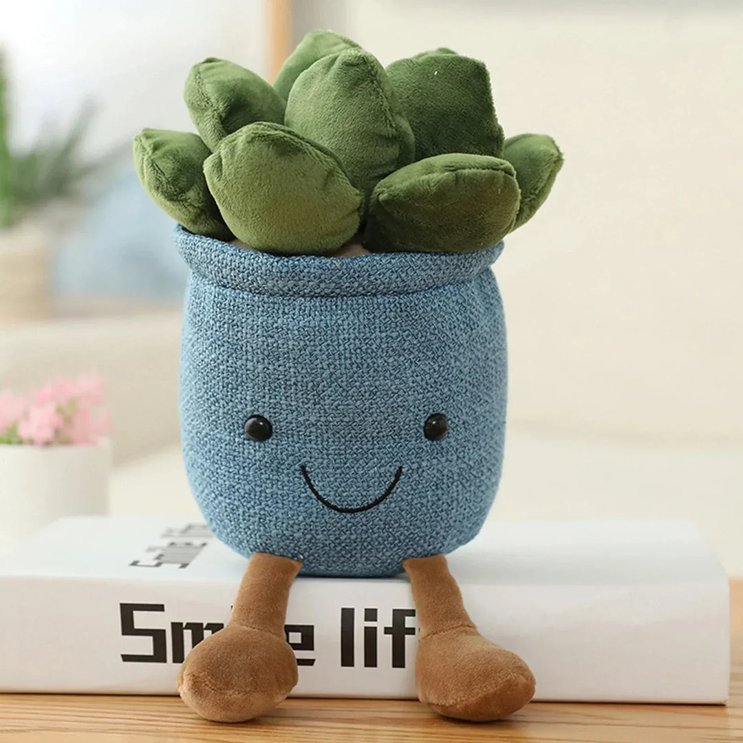 Bedårende Saftig Plush Pude: Blød, Krammevenlig Plante Dekoration