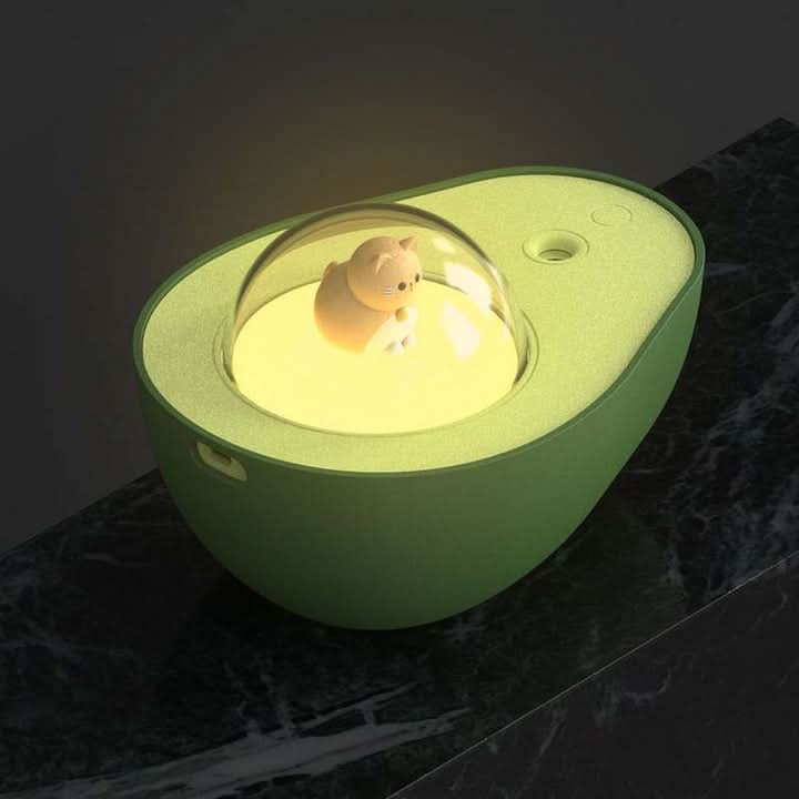 Avocado Natlys Fugtighedscreme med USB &amp; LED