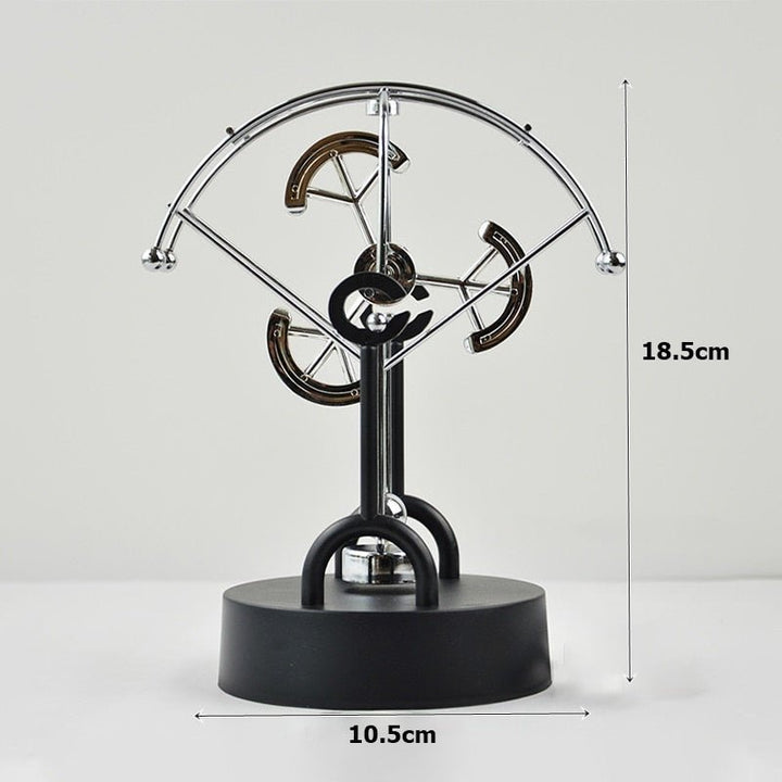 Boldregerende Perpetuel Bevægelse Pendul Interaktiv Ornament