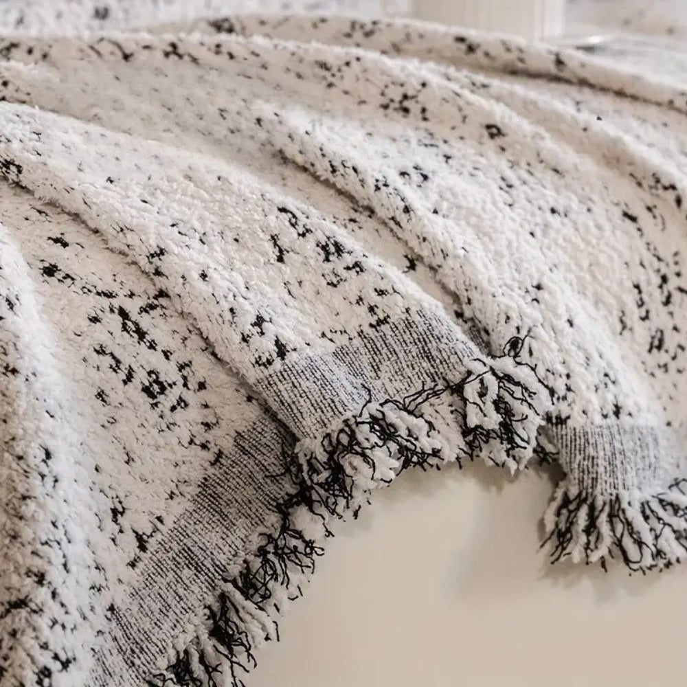 Moderne Boho Bomuldssofa Cover Vendbar Design