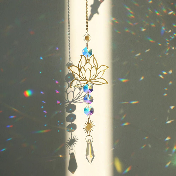 Chakra Krystal Lotus Solfanger