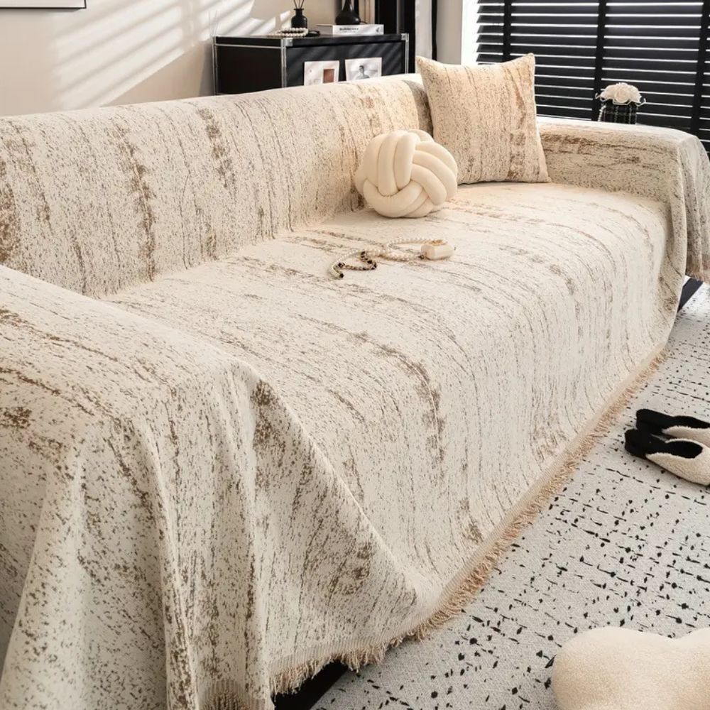 CHENILUX – Elegant Chenille Sofapude til Beskyttelse &amp; Stil