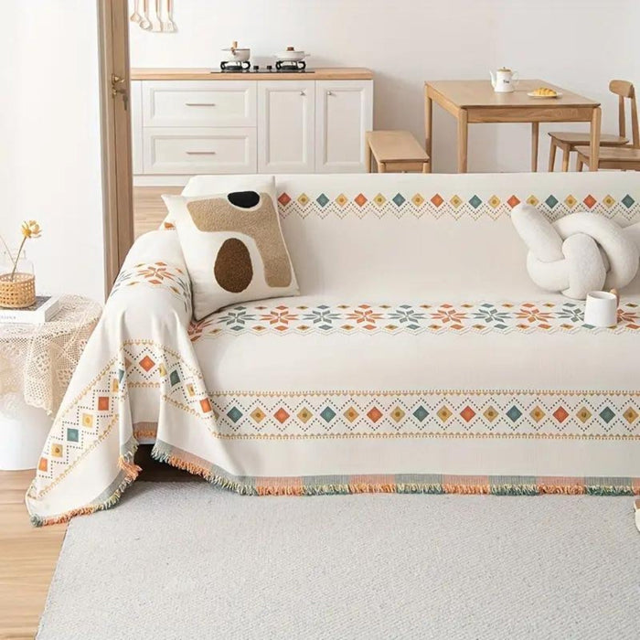 Bohemian Pude Sofa Cover i Bomuldsblanding