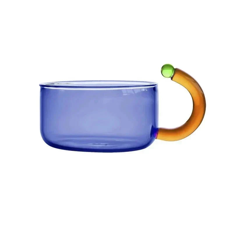 Kontrastfarvet Glasteapot Set – Stilfuldt &amp; Varmebestandigt Design
