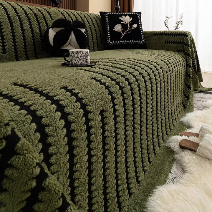 Sofaovertræk Vintage Tuftet Mikrofiber Design