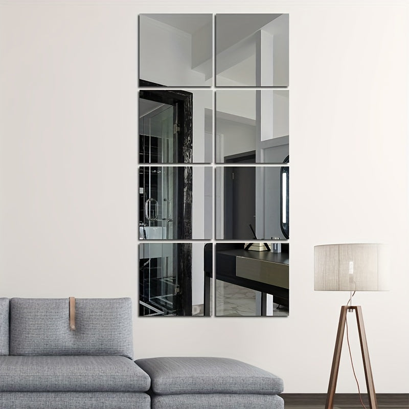 EleganceMirror – Luksus 3D Akryl Spejl Fliser Sæt