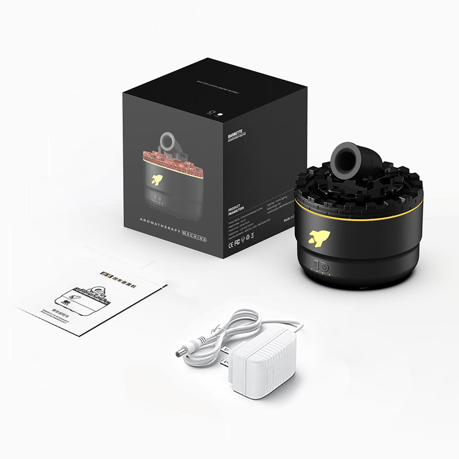 Aroma Diffuser og Luftfugter med Nattelys - LavaGlow