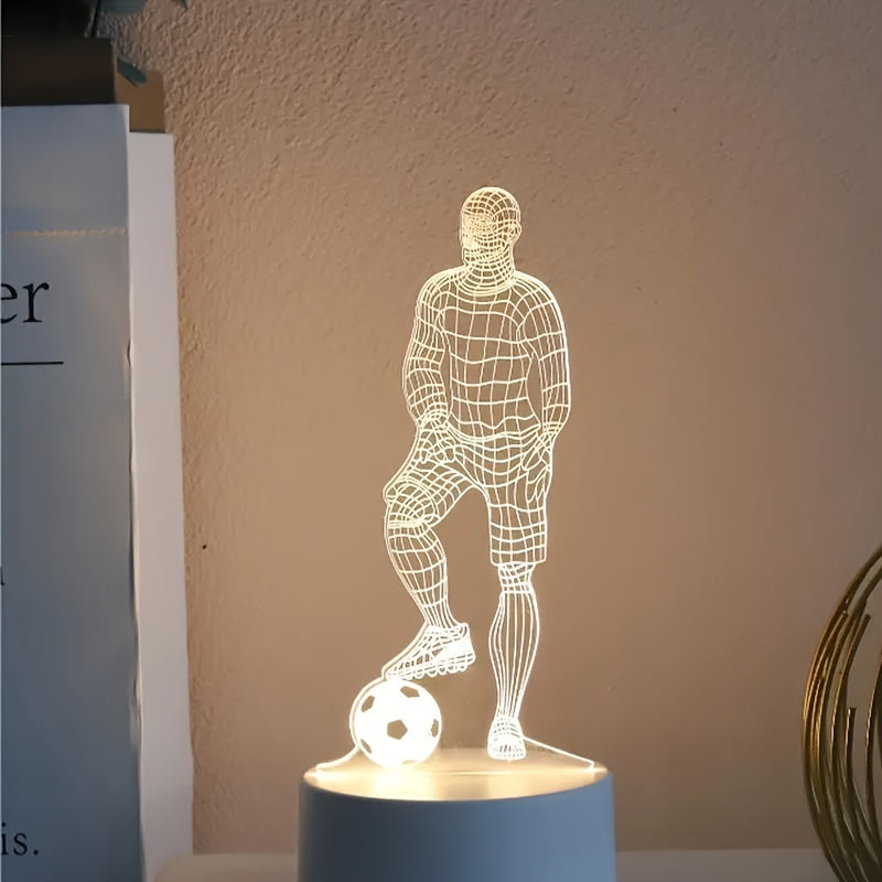 SportVision - 3D LED Fodbold Natlys