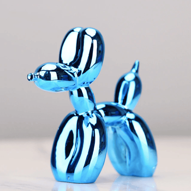 Elektrobelagt Ballon Hund Skulptur
