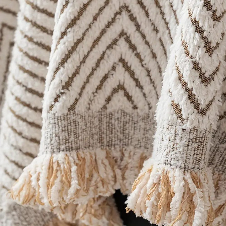 Sofa Betræk Herringbone Mønster Beskyttende Design