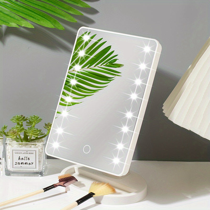 Makeup Spejl med LED Lygter og Touch Kontrol