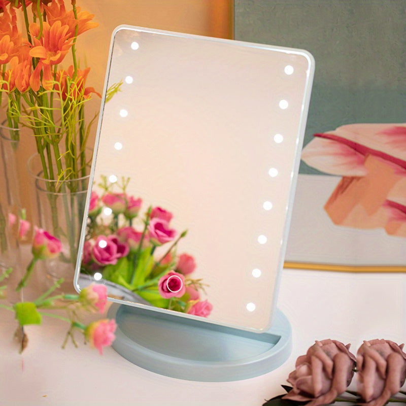 Makeup Spejl med LED Lygter og Touch Kontrol