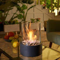 Trendy & Bærbar Bord Ildlanterne - GlowLuxe
