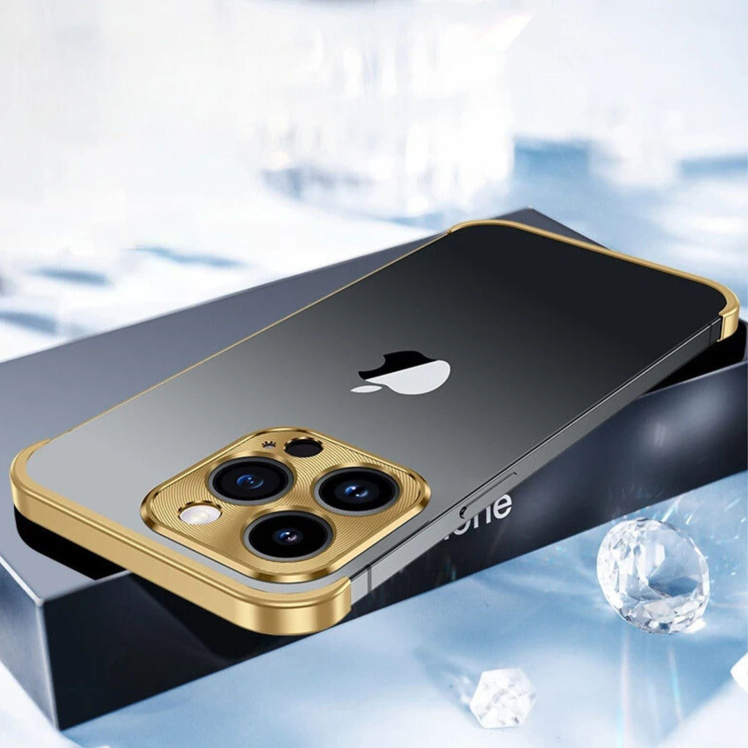 Ultrathin metalcover til iPhone – Usynlig beskyttelse, Slank og robust telefoncover |