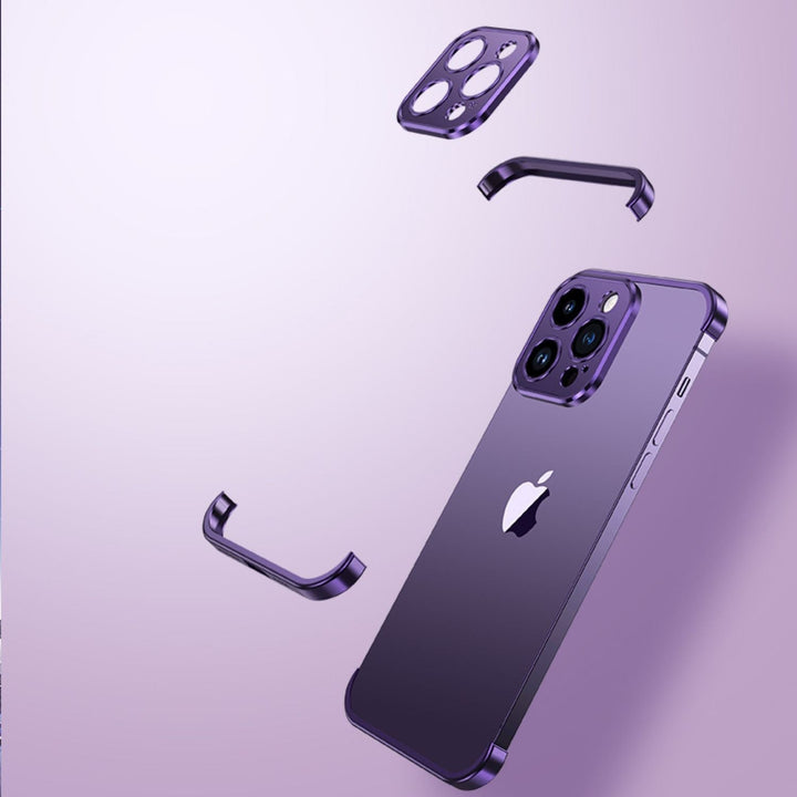 Ultrathin metalcover til iPhone – Usynlig beskyttelse, Slank og robust telefoncover |