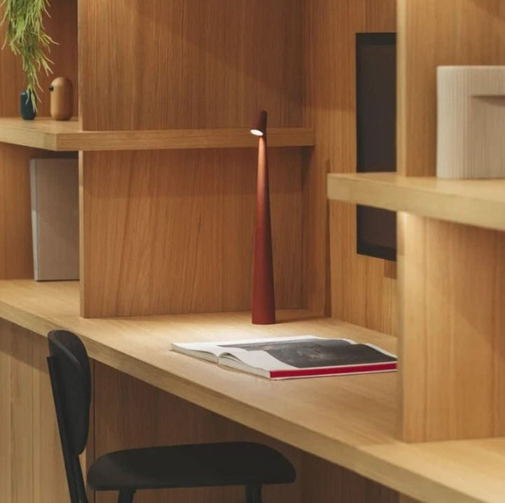 Nordisk Minimalistisk Design Stemningslampe | Trådløs | LED | Læselampe | Bordlampe