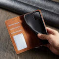 Telefon Etui Magnetisk Læder Flip Cover